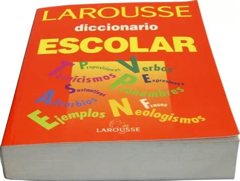 Diccionario Larousse Escolar 970 607 010 9 Pasta Roja