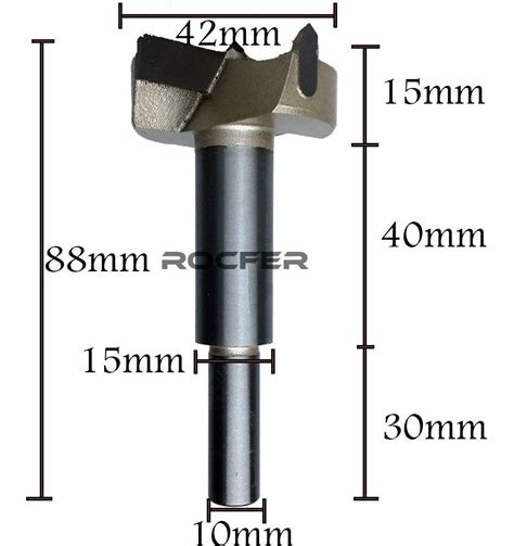 Fresa Forstner Furo De 40mm Broca P Madeira Ct171901040 Parcelamento