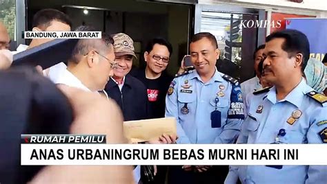 Anas Urbaningrum Bebas Murni Hari Ini Saya Akan Kembali Terjun Ke