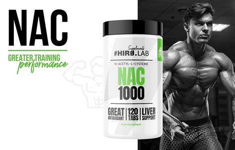 NAC 1000mg 120tabs HIRO LAB Cena Dawkowanie Opinie Sklep