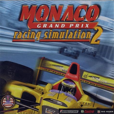 Monaco Grand Prix Racing Simulation Box Cover Art Mobygames