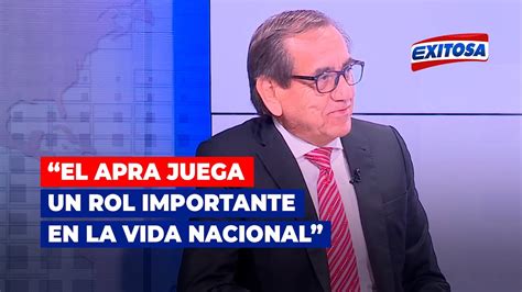 Jorge Del Castillo El Apra Juega Un Rol Importante En La Vida