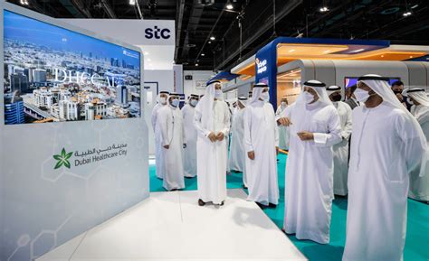 His Highness Sheikh Ahmed Bin Saeed Al Maktoum Opens Arab Health And Medlab Middle East