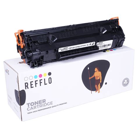 REFFLO HIGH PERFORMANCE COMPATIBLE LASER TONER CARTRIDGE FOR USE AS 36A