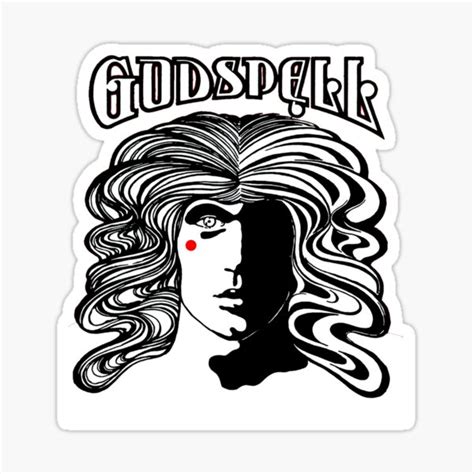 "Godspell Musical" Sticker by broadwayreprise | Redbubble