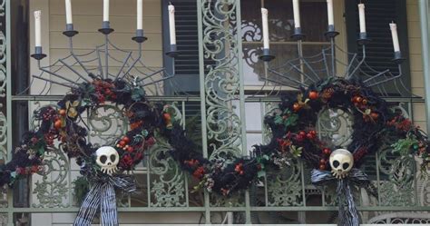 Nightmare Before Christmas Wreath Holiday Haunted Mansion