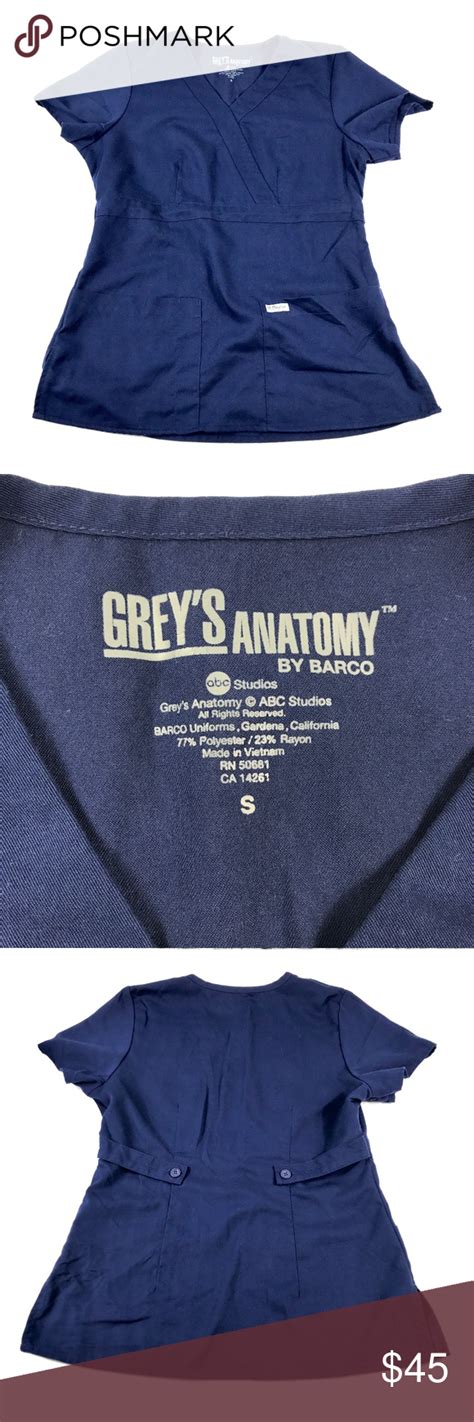 Grey S Anatomy Barco Hospital Medical Scrubs Set Medical Scrubs