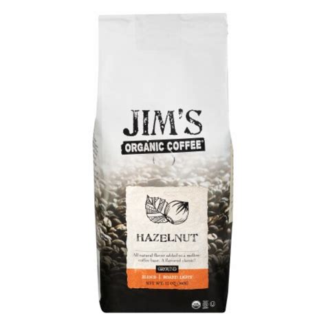 Jim's Organic Coffee Hazelnut Ground Coffee, 6 pk / 12 oz - Kroger