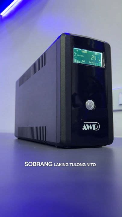 Ipason AWP AID1000 Pro Aide Pro LCD 600W 1000VA UPS With AVR