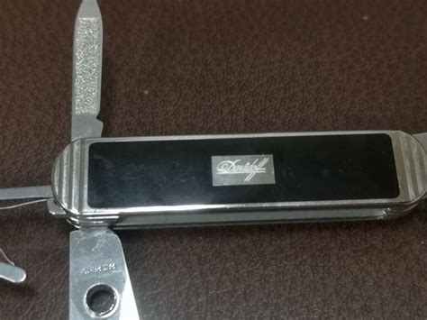 Davidoff By Victorinox Cigar Pocket Knife Cigar Cutter Ebay