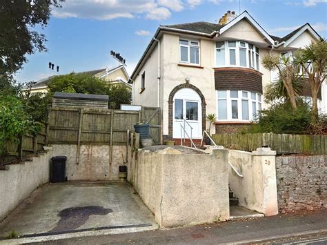 3 Bed Semi Detached House For Sale In Teignmouth Road Torquay Devon