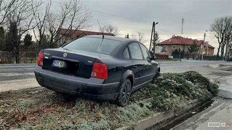 Łężany 18 latka doprowadziła do kolizji