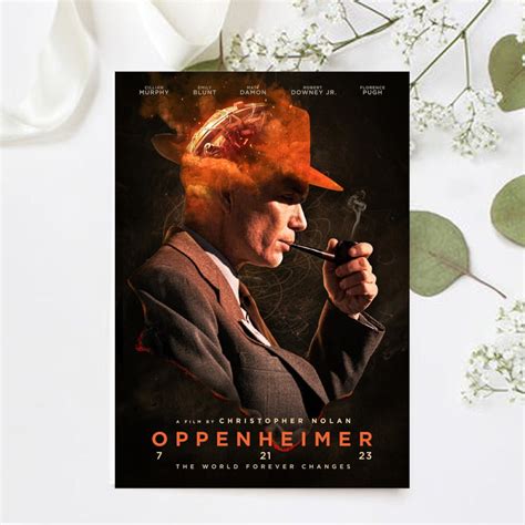 Oppenheimer Movie Poster Wall Decor - Etsy