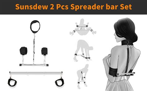 Spreader Bar Sex Toys Furniture BDSM Bondage Collar Restraints With