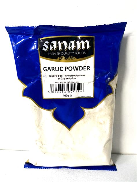 SANAM GARLIC POWDER 400G Myspiceshop Co Uk