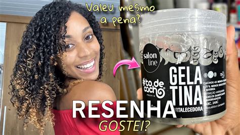 Testei A Nova Gelatina Fortalecedora Da Salon Line Valeu A Pena