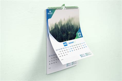 Wall Calendar 2023 Template on Behance