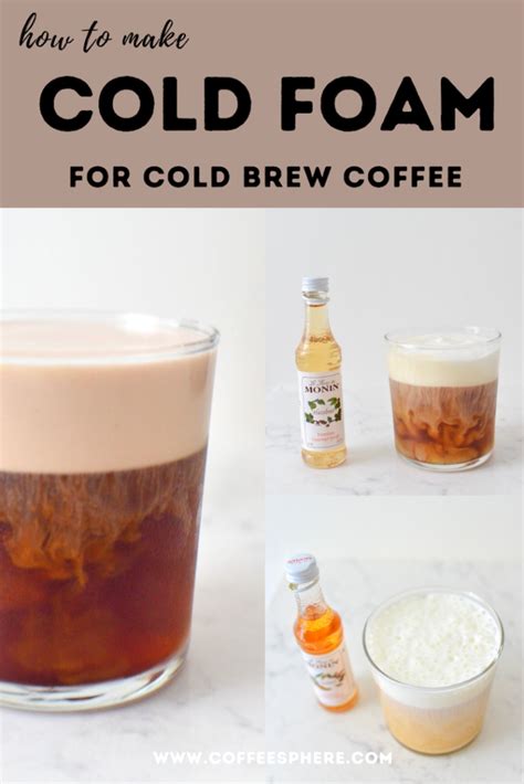 How To Make Cold Foam For Cold Brew Coffee CoffeeSphere