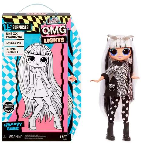 LOL Surprise OMG Lights Groovy Babe Fashion Doll MGA Entertainment ToyWiz