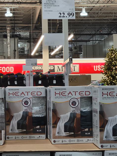 Heated throw is on sale, super good deal just bought another. : r/Costco