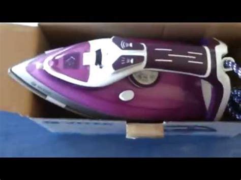 Распаковка утюга VITEK VT-1246 Violet - YouTube
