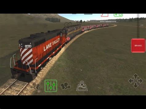 Train Rail Yard Simulator Gameplay Banker Locomotive Leading