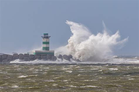 Stormy Weather At Ijmuiden Th Of August Steven Vandergeest