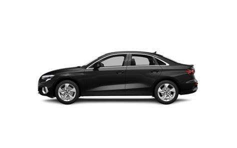 2023 Audi A3 Sedan in Mythos Black Metallic from $0 monthly