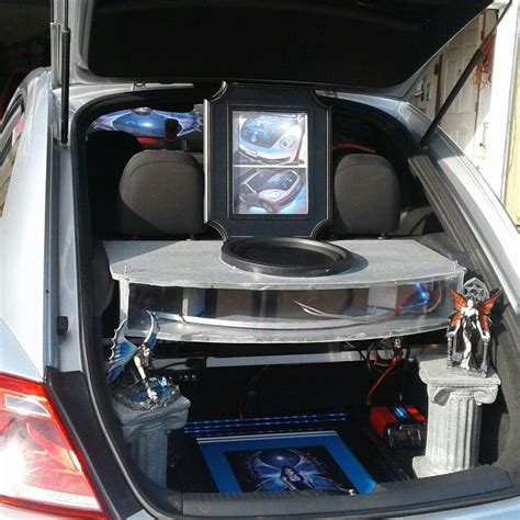 customized car trunk  speakers