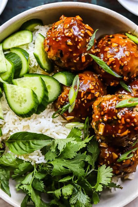 Sesame Ginger Meatballs So Much Food