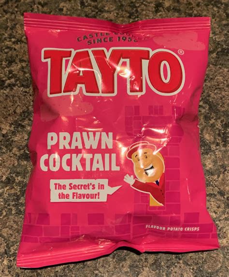 FOODSTUFF FINDS: Tayto Prawn Cocktail Flavour Crisps (Tesco) By @SpectreUK