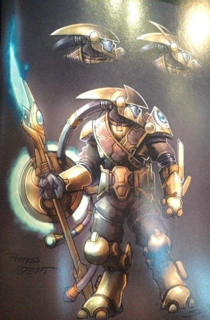 Starcraft Protoss Concept Art