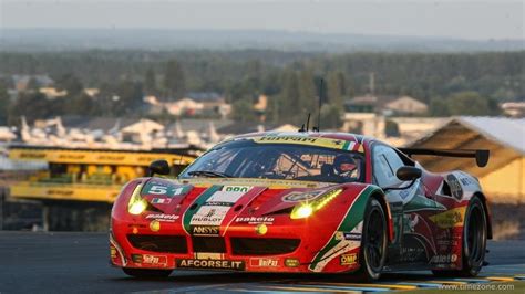 24 Heures Du Mans Ferrari 458 Italia GTE AF Corse 51 Bruni