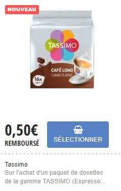 Anti crise fr Tassimo 0 5 de réduction jusquau 23 08 2020 Offre