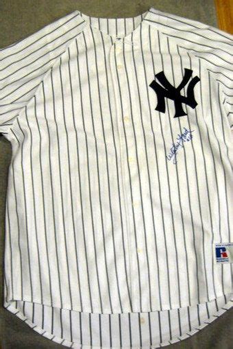 Lot Detail WHITEY FORD SIGNED NEW YORK YANKEES JERSEY W JSA COA