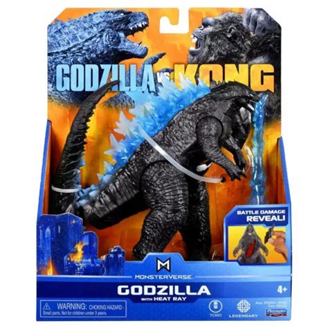 Playmates Toys Monsterverse Godzilla Vs Kong Godzilla With Heat Ray