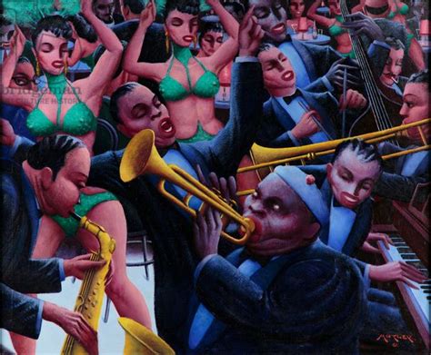 Motley Jr Archibald J 1891 1981 Hot Rhythm 1961 Oil On Canvas