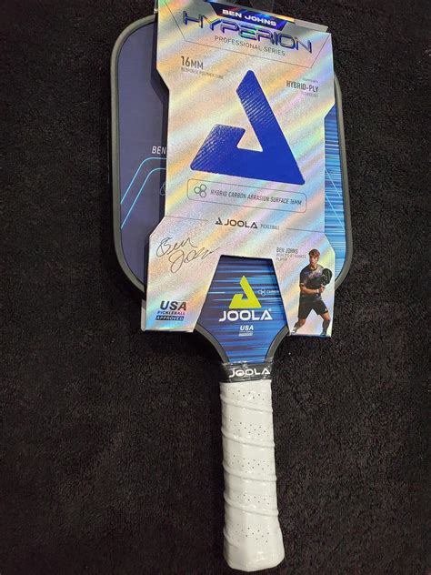 JOOLA Ben Johns Hyperion CAS 16mm Pickleball Paddle Blue 18500 UPC