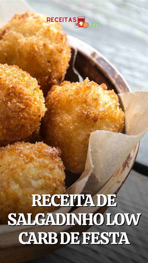 Receita de salgadinho low carb de festa 5 Receitinhas fáceis e deliciosas