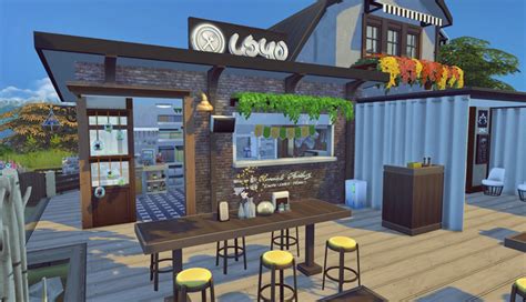 My Sims 4 Blog Restaurant By Bangsain