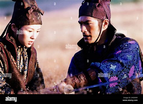 ZIYI ZHANG, TAKESHI KANESHIRO, HOUSE OF FLYING DAGGERS, 2004 Stock ...