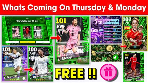 What Is Coming On Thursday Next Monday In EFootball 2024 Mobile