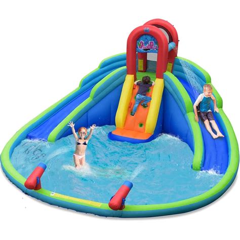 12 Mo Finance BOUNTECH Inflatable Water Slide Mega Waterslide Park