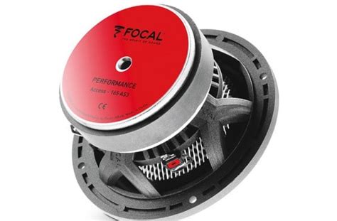 Focal Access 165 AS 3 Speaker Set 3 Way 6.5"and 4" Component Kit ...
