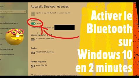 Activer Le Bluetooth Sur Windows M Thode Simple En Min Youtube