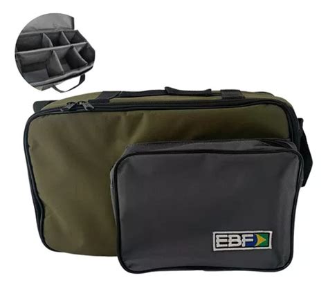 Bolsa Pesca Porta Carretilha Molinete Up C Bolso Div Ebf Cor Verde