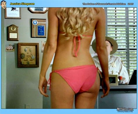 Sexy Butt Jessica Simpson In Bikini Bottoms