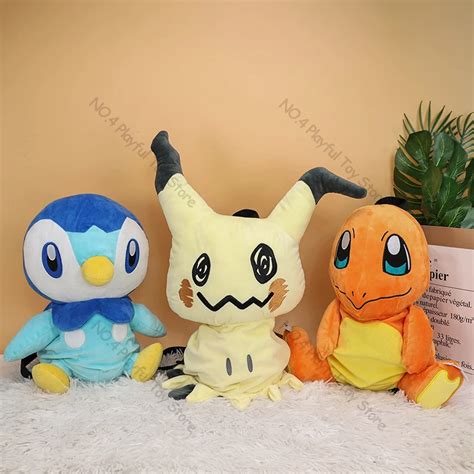 Pokémon Plush Backpack Charmander Backpack Piplup Mimikyu Eevee