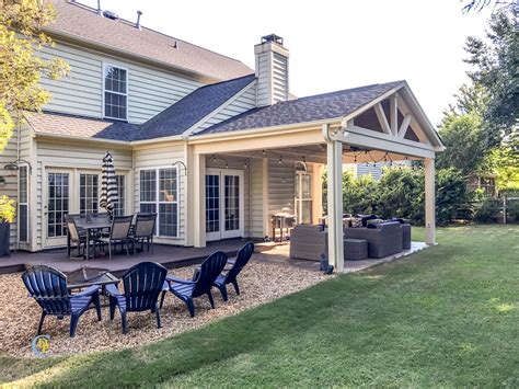 Covered Porch Photos - Charlotte Decks and Porches, LLC