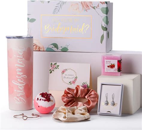 Amazon Dhqh Bridesmaid Proposal Gifts Box Sets From Bride Will